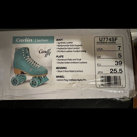Candi Girl Carlin Roller Skates size 7 - Picture 16 of 16